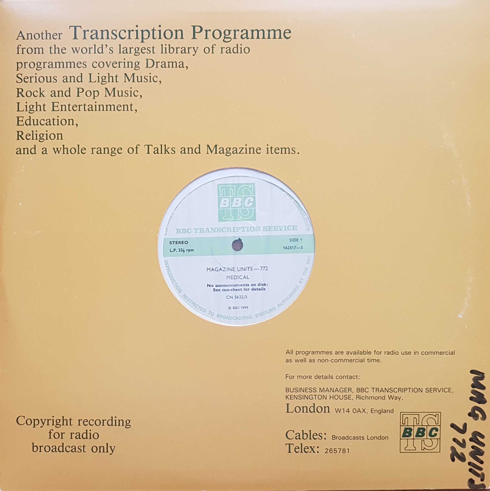 Picture of CN 5632 S Magazine units - 772 by artist Various